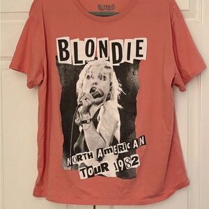 Women's Blondie Tour Graphic Tee - Short Sleeve; Size XL
